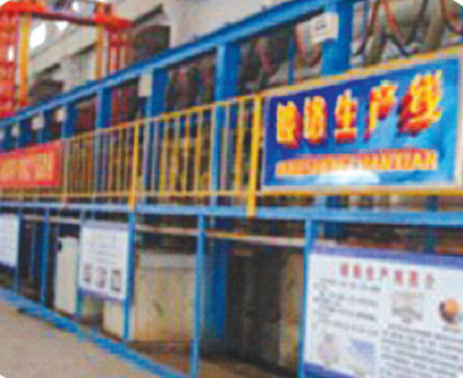 생산 라인을 전해도금시킨 ISO9000 자동 도금 라인 니켈 크롬 액세서리