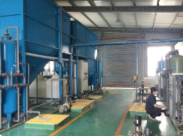 폐수 역 ISO9000 전기 도금하는 생산 라인